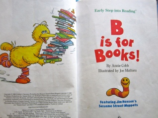 B is for Books, of course